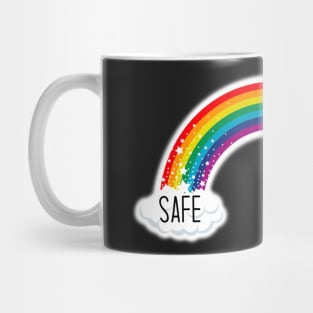 Safe Space Rainbow Mug